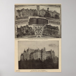 Skolor, Tacoma, Tvätta Poster