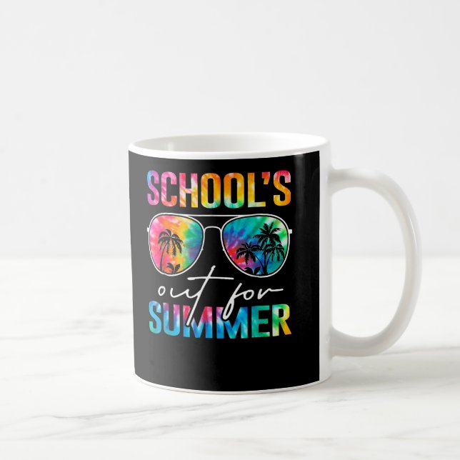 Skolor ut för sommartid, färsk förra dagslärare kaffemugg (Höger)