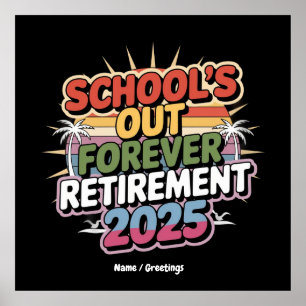 Skolor ut ur Pension 2025 Poster