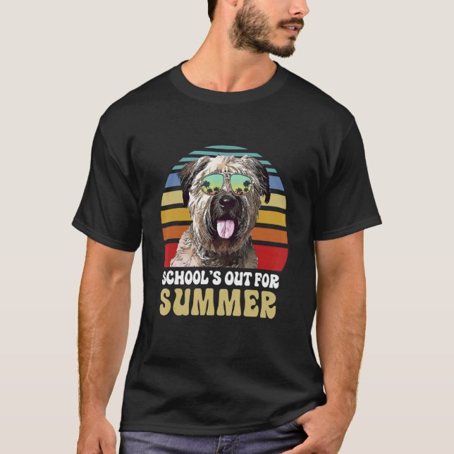 Skolor ut ur sommartidningen Bouviers de Flandre H T Shirt (Framsida)