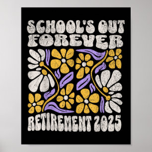 Skolorna är stängda för alltid 2025 Pension Pensio Poster