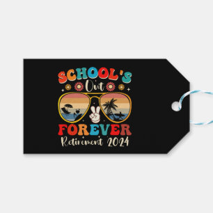 Skolorna är stängda för alltid Pensionerad lärare  Presentetikett