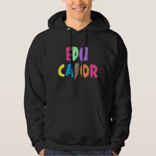 Skolpersonal vid bolt School Colorful Lighting Hoodie