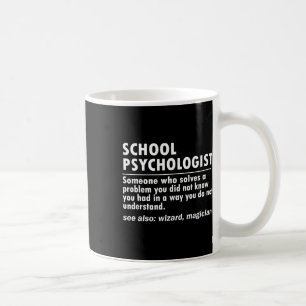 Skolpsykolog, definition av CK till Roligt i skola Kaffemugg