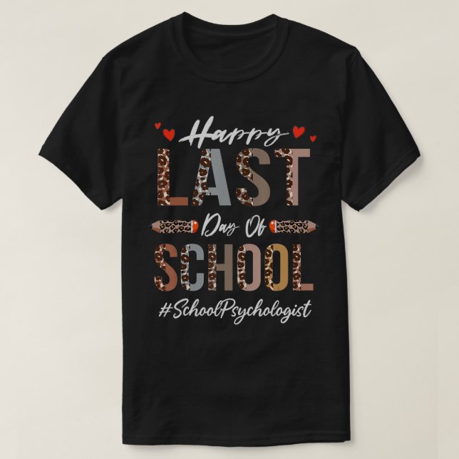 Skolpsykologen Lycklig förra dagen, skolfonens lek T Shirt (Design framsida)