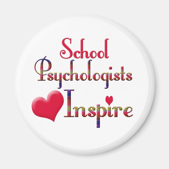Skolpsykologer Inspire Magnet (Framsidan)
