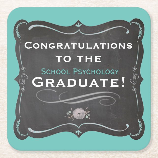 Skolpsykologi Studenten Underlägg (Framsidan)