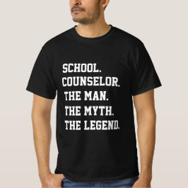 Skolråd mannen, myten, legend t shirt