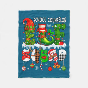 Skolrådgivare Alv Squad Xmas Färgstark Alvhatt S Fleecefilt