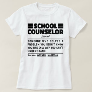 Skolrådgivare Noun Counseling Specialist Funny T Shirt