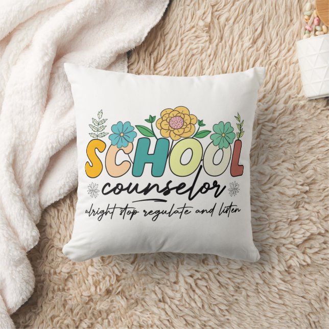 Skolrådgivare - sluta reglera och lyssna kudde (Filt)