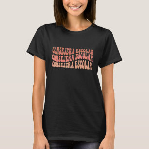 Skolrådgivare Spansk lärare T Shirt