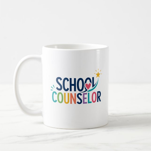 Skolrådgivare Tacksamhetspresent Kaffemugg (Vänster)