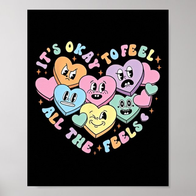 Skolrådgivare Valentine, Mental hälsa Valentin Poster (Framsidan)
