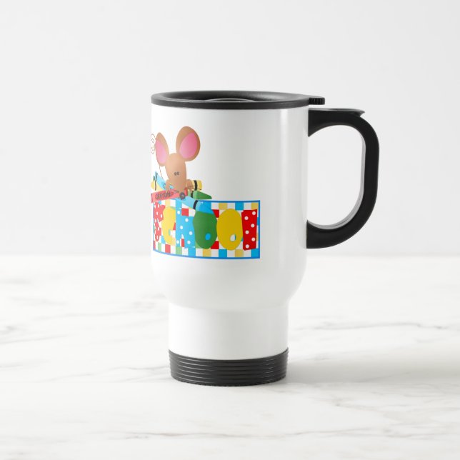 Skolresenär/Commute Ringer Mugg (Höger)
