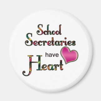 Skolsekreterare har hjärtat magnet