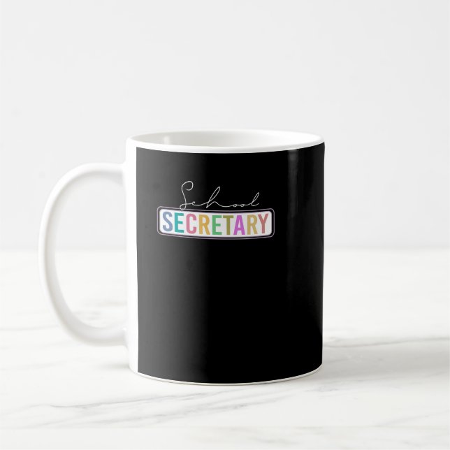 skolsekreterare kaffemugg (Vänster)