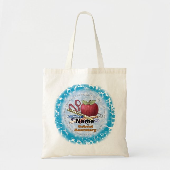 Skolsekreterare Totebag Tygkasse (Framsidan)