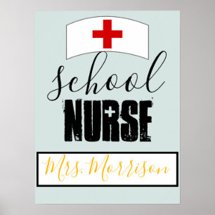Skolsjukkassans direktör.Personaliserad Poster