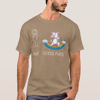 Skolsjuksköterska Praktiker Enhörning Andra Sjuksk T Shirt