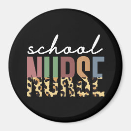 Skolsjuksköterskans cheetah Nurse-uppskattningsgåv Magnet