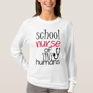 skolsjuksköterskans långärmad t shirt