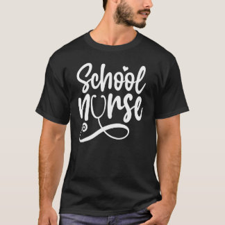 Skolsjuksköterskans uppskattning Back to school Cu T Shirt