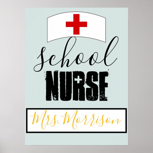 Skolsjuksköterskekontorens dekret; Personlig Poster (Framsidan)