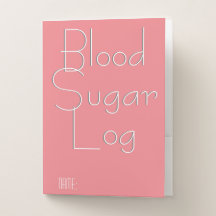 Skolsjuksköterskor Blood Sugar Log Folders (5)