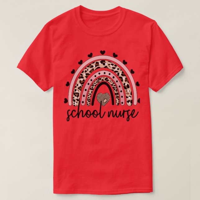 Skolsjuksköterskors uppskattningsgåvor RN School N T Shirt (Design framsida)