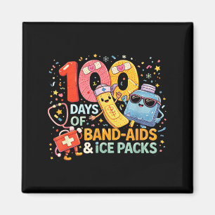 Skolsköterska 100 dagars plåster ispåsar 100 dagar magnet