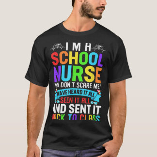 Skolsköterska Appreregering Myndighet Omvårdnad T Shirt