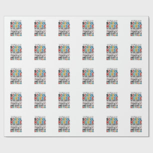 Skolsköterska Hörde Det Allt Rolig Lärare Tröja De Presentpapper