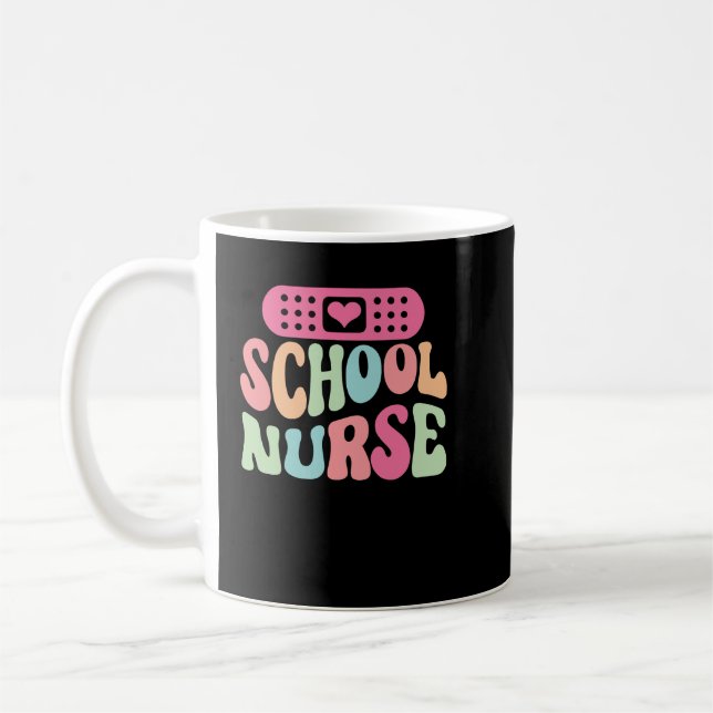skolsköterska kaffemugg (Vänster)
