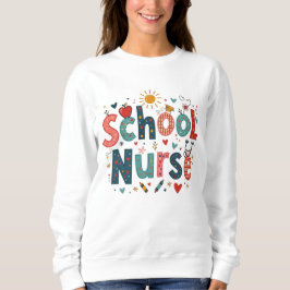 Skolsköterska Whimsical – Rollek Färgrik Stil T Shirt