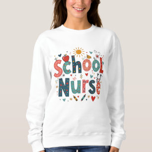 Skolsköterska Whimsical – Rollek Färgrik Stil T Shirt