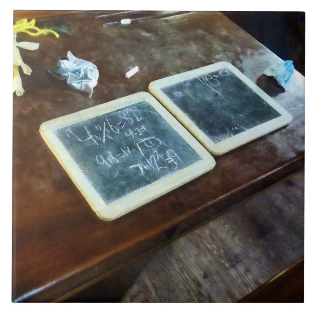 Skolslakten Kakelplatta (Framsidan)