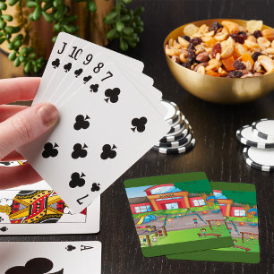 Skolspelare Casinokort
