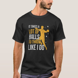 Skolsport Dodgeball för en dodgeball-teamplayer T Shirt