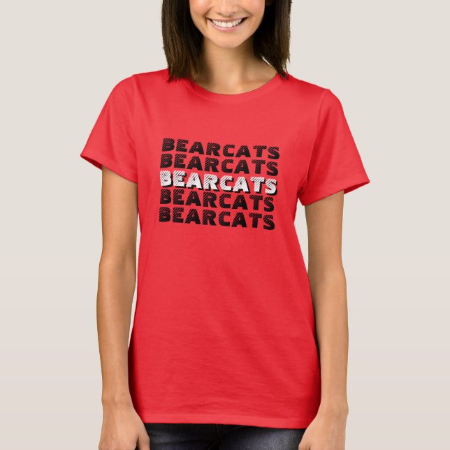Skolsprit i Bearcat T Shirt (Framsida)