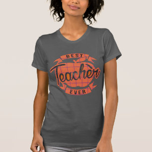 Skoltack för bästa lärare någonsin t shirt