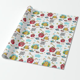 Skoltematerad Papper Presentpapper