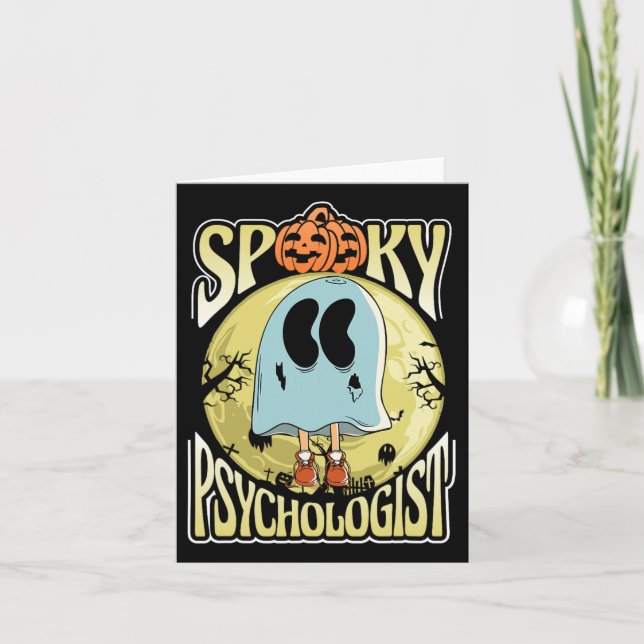 Skolterapist Psych Back to school Psycholog Kort (Framsida)