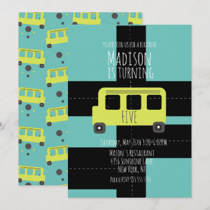 Skoltransporthjul Bussinbjudan Meddelande