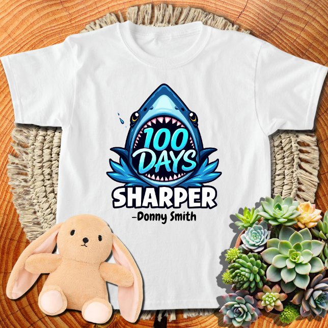 Skolungshajen i 100 dagar t shirt (Skapare uppladdad)