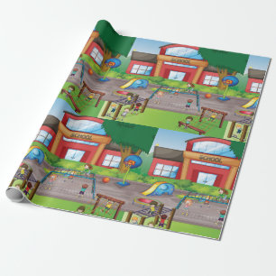 Skoluppspelning Presentpapper