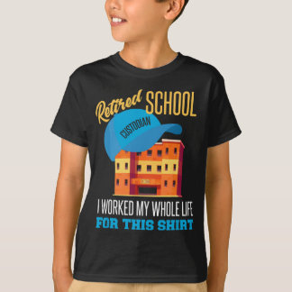 Skolvårdsindikatorn Pension Gift Retrött School Cu T Shirt