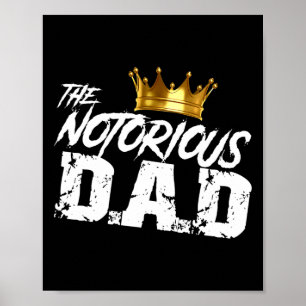 Skolverknuny Hip hop Fars dag, notarie Pappa Poster