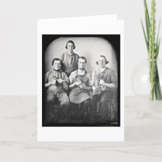 Skomakare skor daguerreotypen 1846 kort