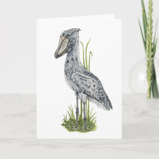 Skomunstork Välkomstkort Helgkort